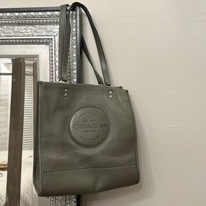 Coach Dempsey Olive Green Bag